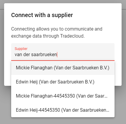 connect with a company