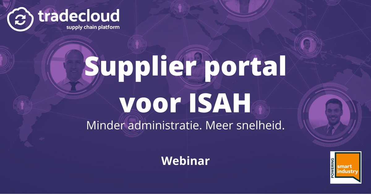 Supplier portal ISAH
