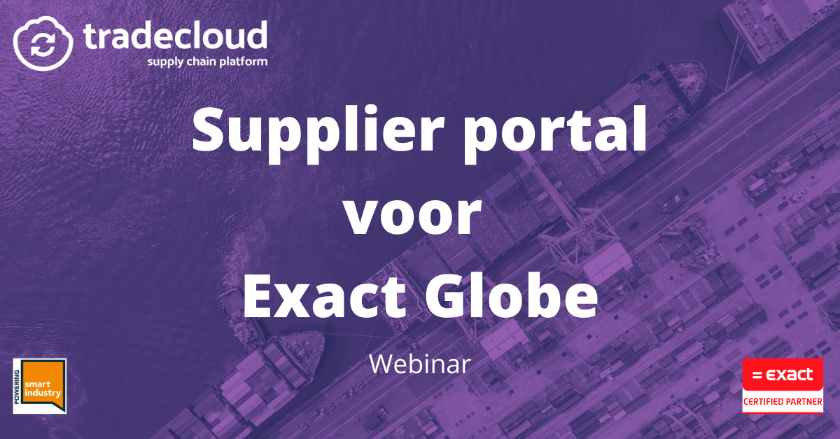 email header supplier portal exact globe