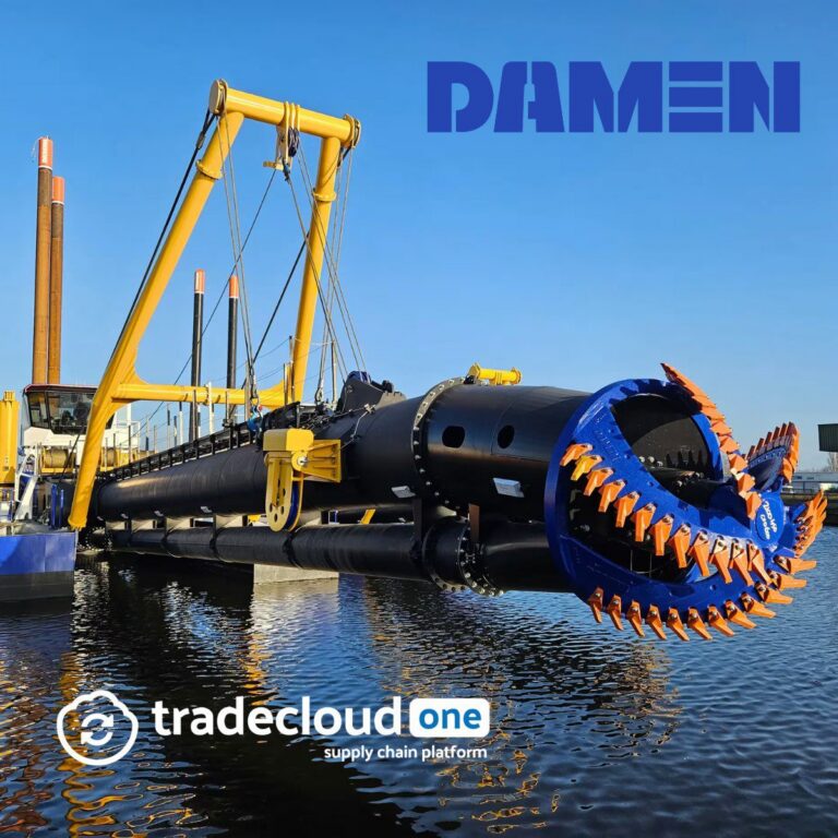 Damen Dredging kiest Tradecloud One voor grip op de hele keten cover